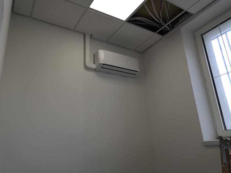 Instalacja klimatyzacji w firmie w Swarzędzu
